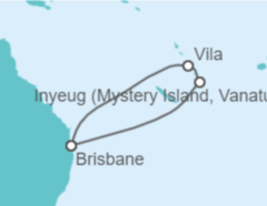 Itinerario del Crucero Vanuatu - Royal Caribbean