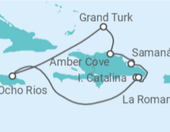 Itinerario del Crucero Hacia islas de ensueño - Costa Cruceros
