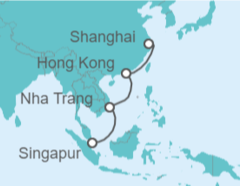 Itinerario del Crucero Vietnam, China - Royal Caribbean