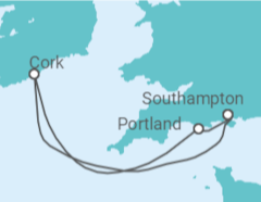 Itinerario del Crucero Islas Británicas - MSC Cruceros
