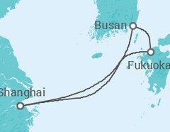 Itinerario del Crucero Corea Del Sur, Japón - Royal Caribbean