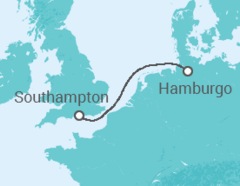 Itinerario del Crucero Reino Unido - Cunard