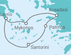 Itinerario del Crucero Grecia - Celestyal Cruises