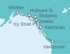 Itinerario del Crucero Alaska - NCL Norwegian Cruise Line