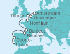 Itinerario del Crucero Esplendor Epicúreo - Regent Seven Seas