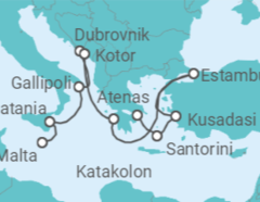 Itinerario del Crucero Belleza bajo las estrellas - Regent Seven Seas