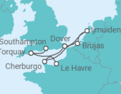 Itinerario del Crucero Descubrimiento del Canal de la Mancha - Oceania Cruises