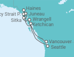 Itinerario del Crucero Descubrimiento del Pasaje Interior - Oceania Cruises