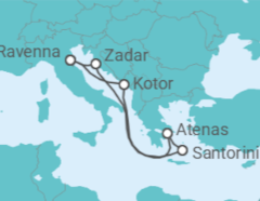 Itinerario del Crucero Grecia y el Adriático - Royal Caribbean