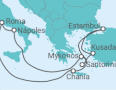 Itinerario del Crucero Grecia, Turquía, Italia - Celebrity Cruises