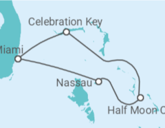 Itinerario del Crucero Bahamas - Carnival Cruise Line