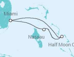 Itinerario del Crucero Bahamas - Carnival Cruise Line