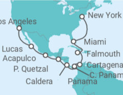 Itinerario del Crucero Canal de Panamá: México y Jamaica - NCL Norwegian Cruise Line