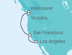 Itinerario del Crucero Canadá, Estados Unidos - Celebrity Cruises