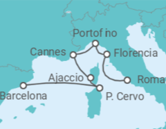 Itinerario del Crucero Un viaje desde la elegancia y la esencia cultural hasta el glamur y las antigüedades - Explora Journeys