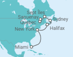 Itinerario del Crucero Un viaje desde impresionantes entornos naturales hasta vibrantes paisajes urbanos modernos - Explora Journeys