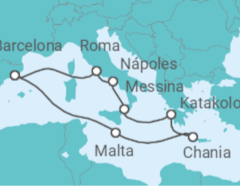 Itinerario del Crucero Malta, Grecia, Italia - Con vuelos - Celebrity Cruises