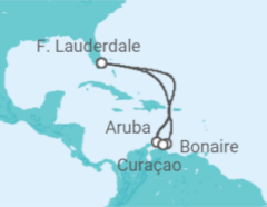 Itinerario del Crucero Aruba, Curaçao, Bonaire - con vuelos - Celebrity Cruises