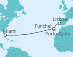 Itinerario del Crucero Portugal - Silversea