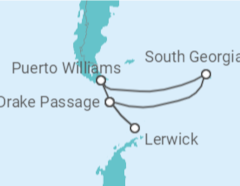 Itinerario del Crucero Chile - Silversea