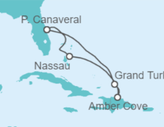 Itinerario del Crucero Bahamas - Carnival Cruise Line
