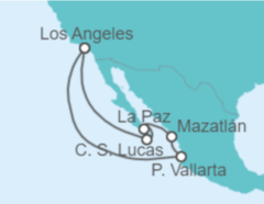 Itinerario del Crucero México - Carnival Cruise Line