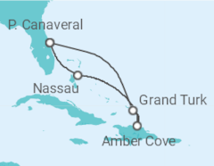 Itinerario del Crucero Bahamas - Carnival Cruise Line