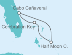 Itinerario del Crucero Estados Unidos (EE.UU.) - Carnival Cruise Line