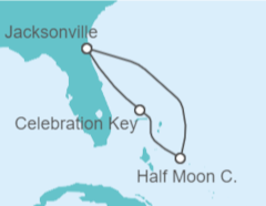 Itinerario del Crucero Estados Unidos (EE.UU.) - Carnival Cruise Line