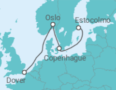 Itinerario del Crucero Paisajes urbanos Escandinavos - Regent Seven Seas