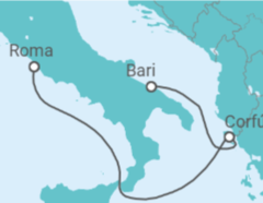Itinerario del Crucero Grecia - Costa Cruceros