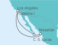 Itinerario del Crucero Cabo San Lucas, Mazatlan, Isla Catalina - Royal Caribbean