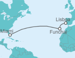 Itinerario del Crucero Portugal - Seabourn