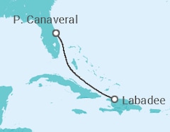 Itinerario del Crucero Caribe Oriental - Royal Caribbean