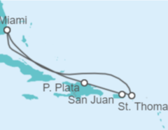 Itinerario del Crucero Puerto Rico, Islas Vírgenes - EEUU - Royal Caribbean
