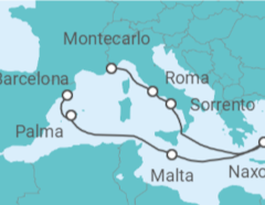 Itinerario del Crucero Un viaje de grandeza histórica y paisajes sobrecogedores - Explora Journeys