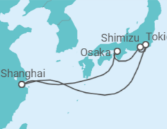 Itinerario del Crucero Japón - Royal Caribbean