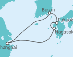 Itinerario del Crucero Japón, Corea Del Sur - Royal Caribbean