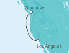 Itinerario del Crucero Mini Crucero: Costa del Pacífico - Princess Cruises