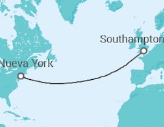 Itinerario del Crucero Reino Unido - Cunard
