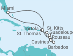Itinerario del Crucero Islas de prestigio - Regent Seven Seas
