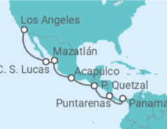Itinerario del Crucero Azul Zafiro - Regent Seven Seas
