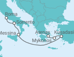 Itinerario del Crucero História y patrimonio - Regent Seven Seas