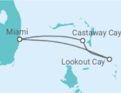 Itinerario del Crucero Estados Unidos (EE.UU.) - Disney Cruise Line