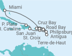 Itinerario del Crucero Un viaje ampliado de armonía tropical y naturaleza - Explora Journeys