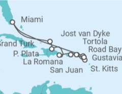 Itinerario del Crucero Un viaje ampliado de islas encantadas, calas secretas y costas elegantes - Explora Journeys