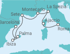 Itinerario del Crucero De Roma a Romance - Oceania Cruises