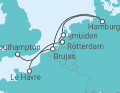 Itinerario del Crucero Sociedad del Norte - Oceania Cruises