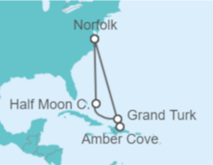 Itinerario del Crucero Bahamas - Carnival Cruise Line