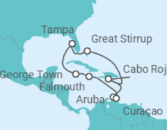 Itinerario del Crucero El Caribe: Bahamas y Jamaica - NCL Norwegian Cruise Line